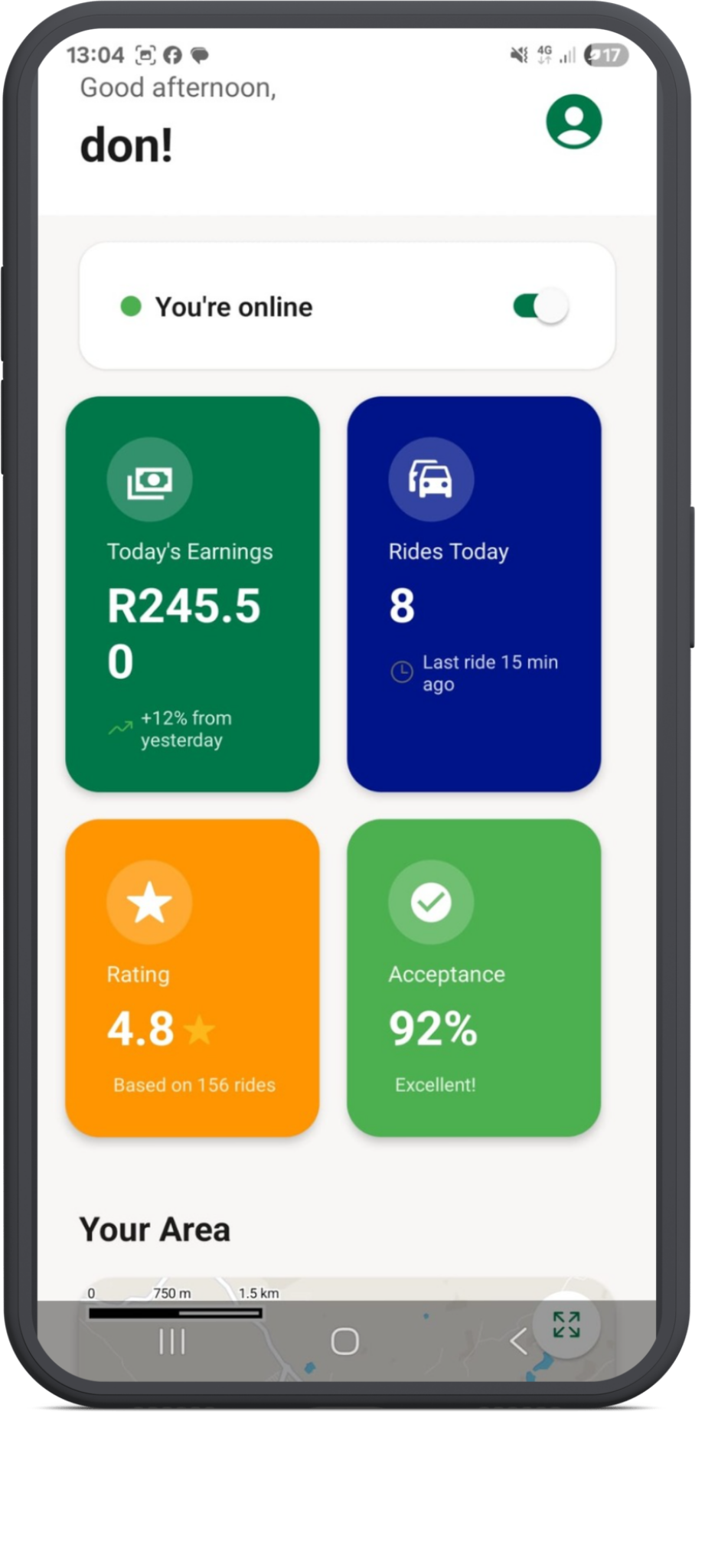 Hamba Driver App